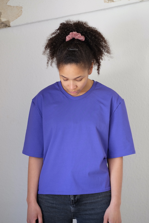 Unser Oversized T-Shirt in Lila