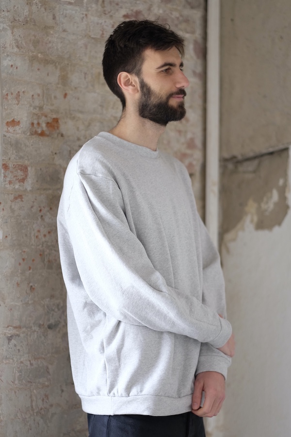 Unser Sweater in Grau